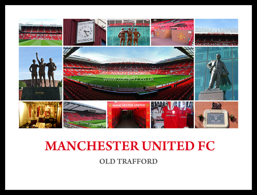 Manchester United FC Photographic Montage