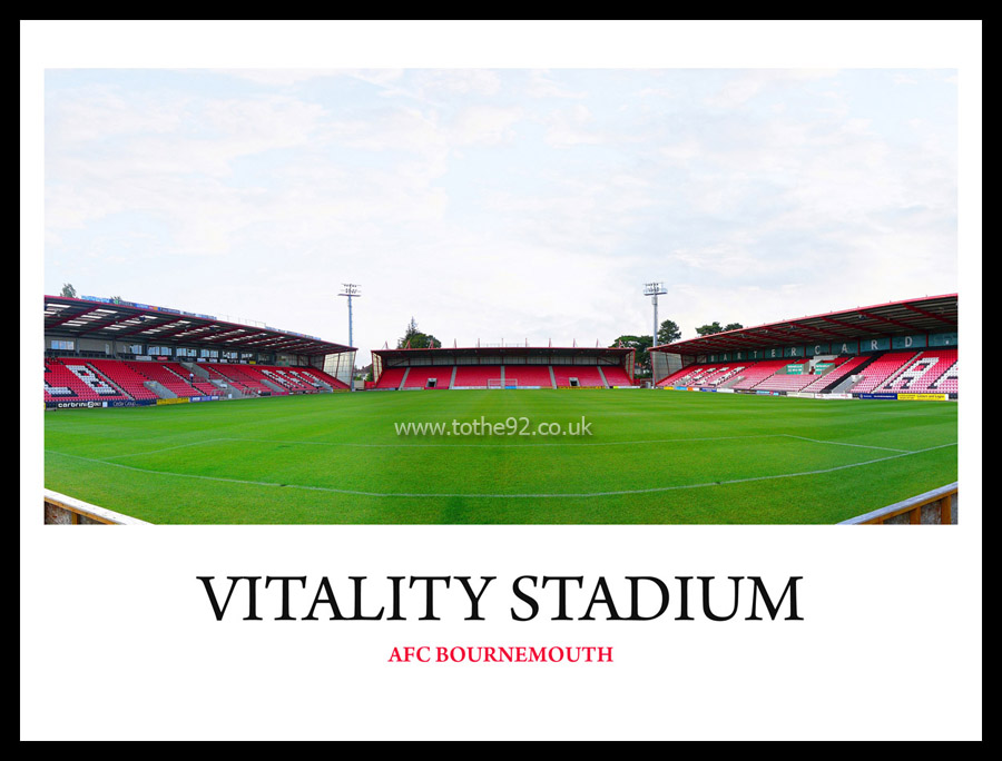Vitality Stadium Panoramic, AFC Bournemouth