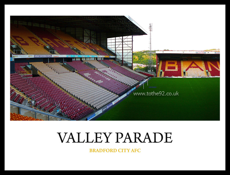 Valley Parade Panoramic, Bradford City AFC