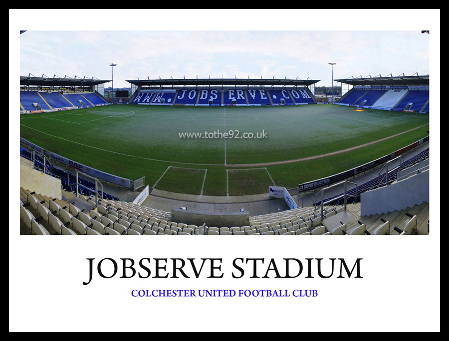 JobServe Stadium Panoramic, Colchester United FC