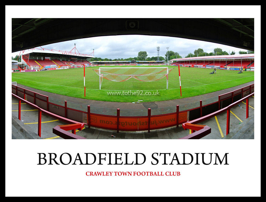 Broadfield Stadium Panoramic, Crawley Town FC