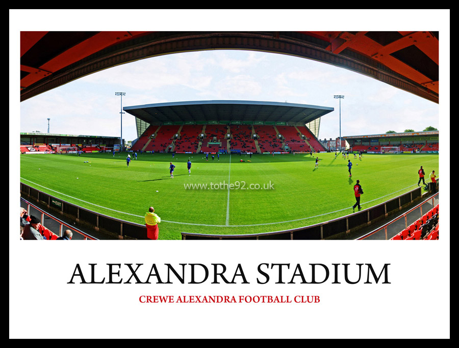 Alexandra Stadium Panoramic, Crewe Alexandra FC