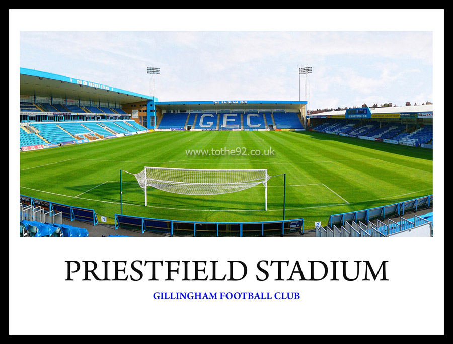 Priestfield Stadium Panoramic, Gillingham FC