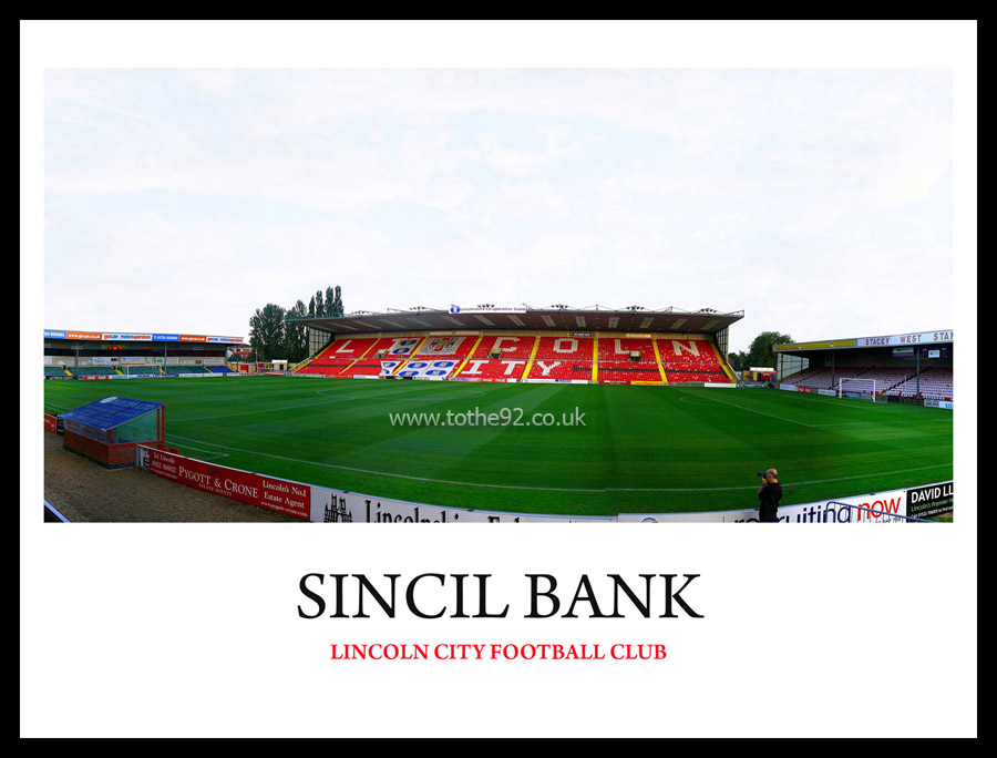 Sincil Bank Panoramic, Lincoln City FC