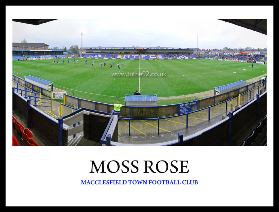 Moss Rose Panoramic, Macclesfield Town FC