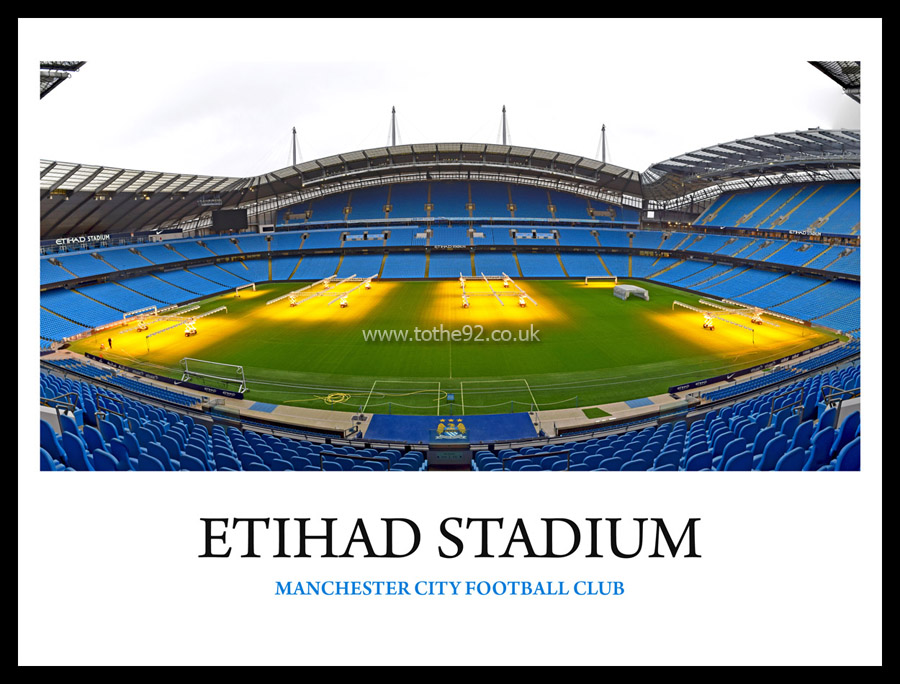 Etihad Stadium Panoramic, Manchester City FC