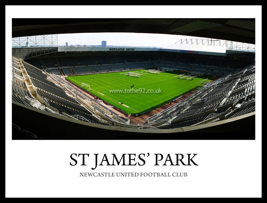 St James' Park Panoramic, Newcastle United FC