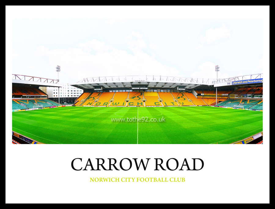 Carrow Road Panoramic, Norwich City FC