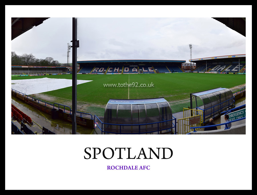 Spotland Panoramic, Rochdale FC