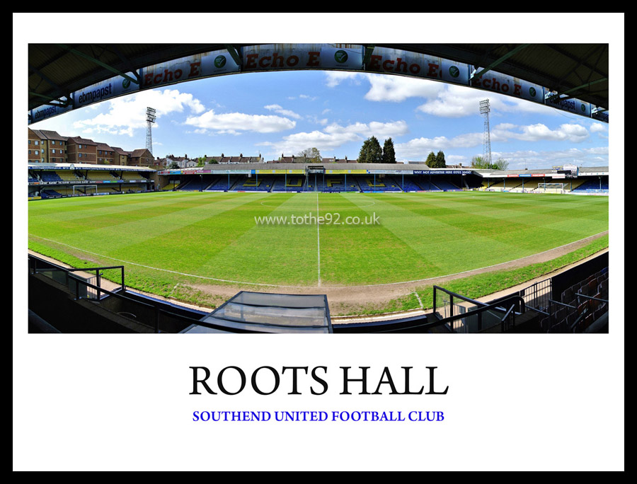Vicarage Road Panoramic, Southend United FC
