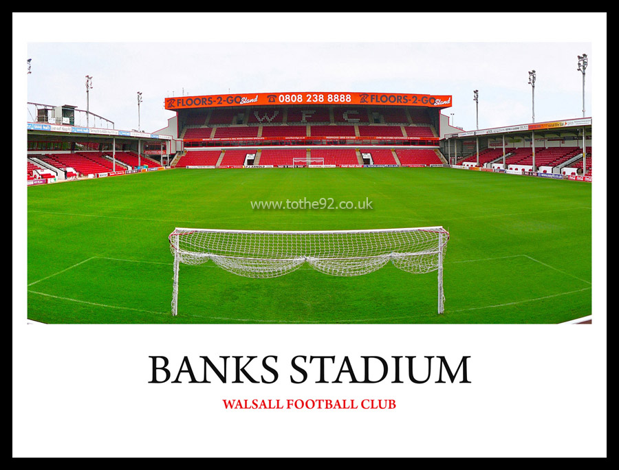 Banks Stadium Panoramic, Walsall FC