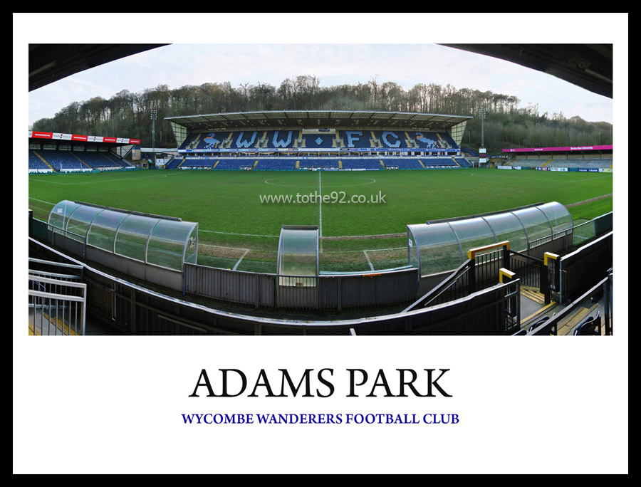 Adams Park Panoramic, Wycombe Wanderers FC
