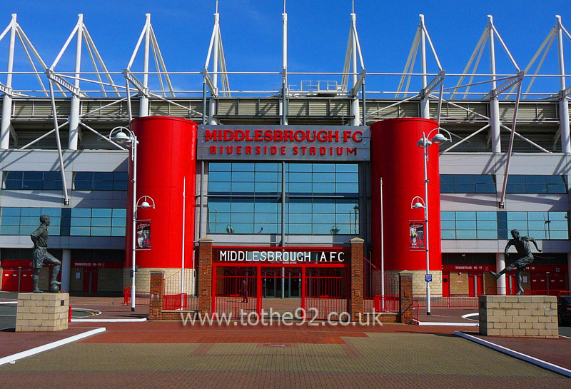 Middlesbrough FC | Riverside Stadium | Football League Ground Guide